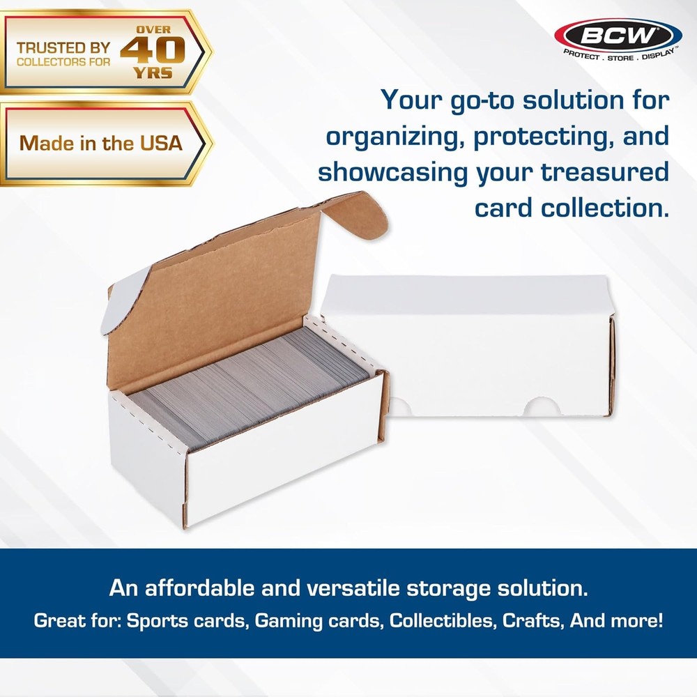 Trading Card Storage Box Baseball