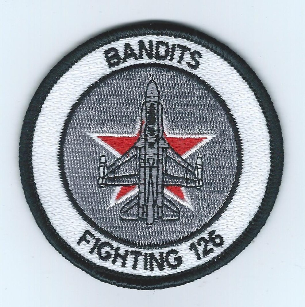 VF-126 BANDITS F-16 patch