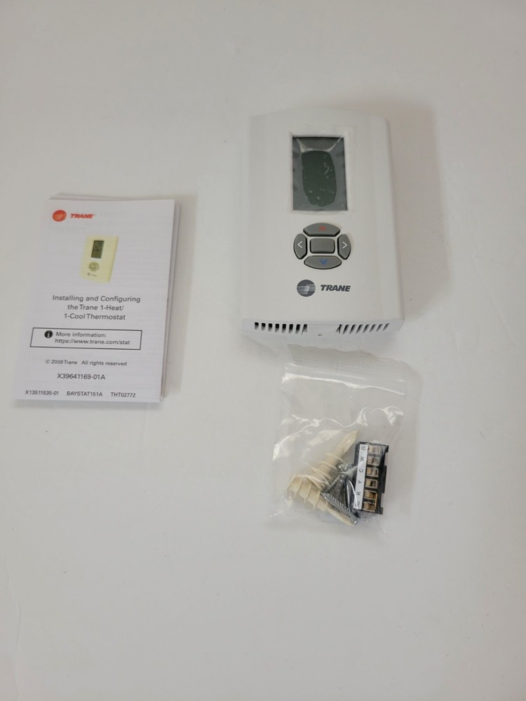 Trane ServiceFirst X13511535-01 Rev A Thermostat Baystat151a 1H/1C