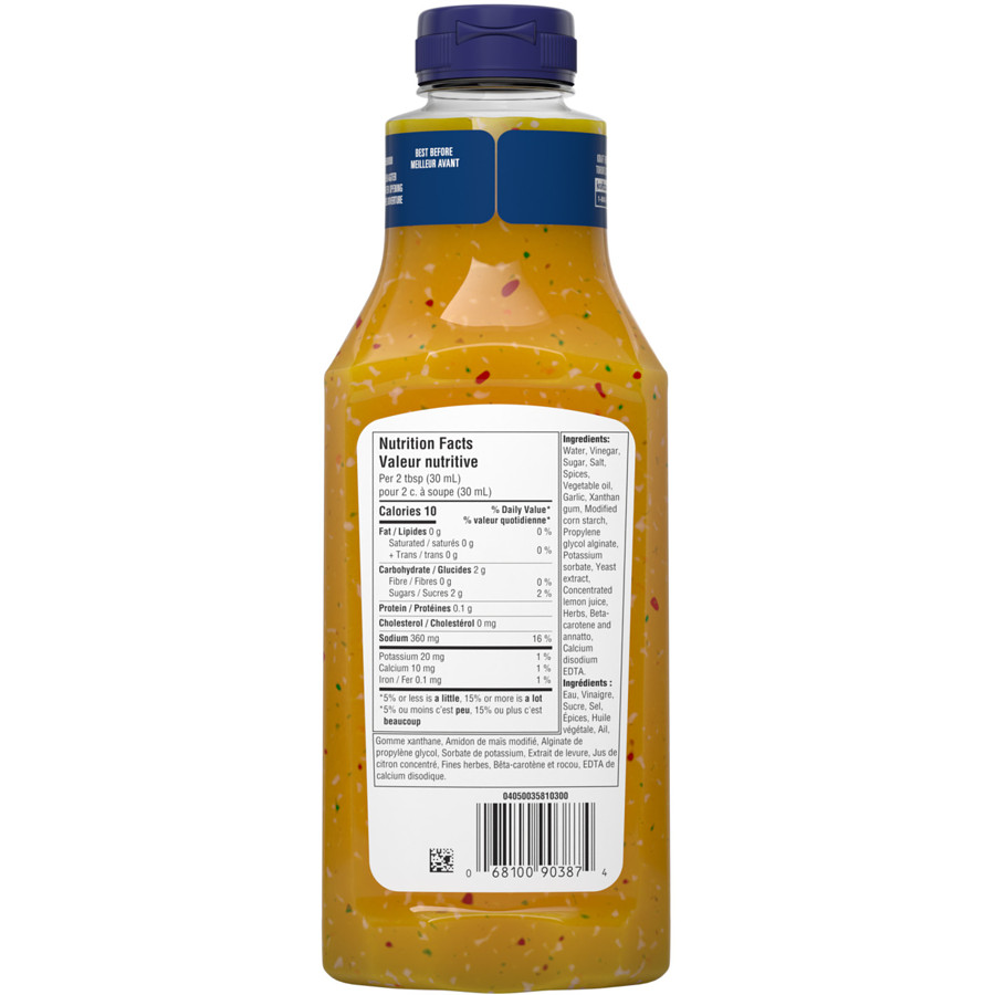 4-Pack Kraft Dressing Fat-Free Italian