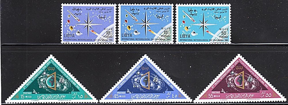 👉 LIBYA= SPACE EXPLORATION MNH ASTRONOMY 💲FREE SHIPPPING💲