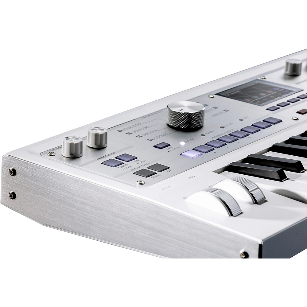 KORG microKORG 2 Keyboard Synthesizer & Vocoder Limited Edition White