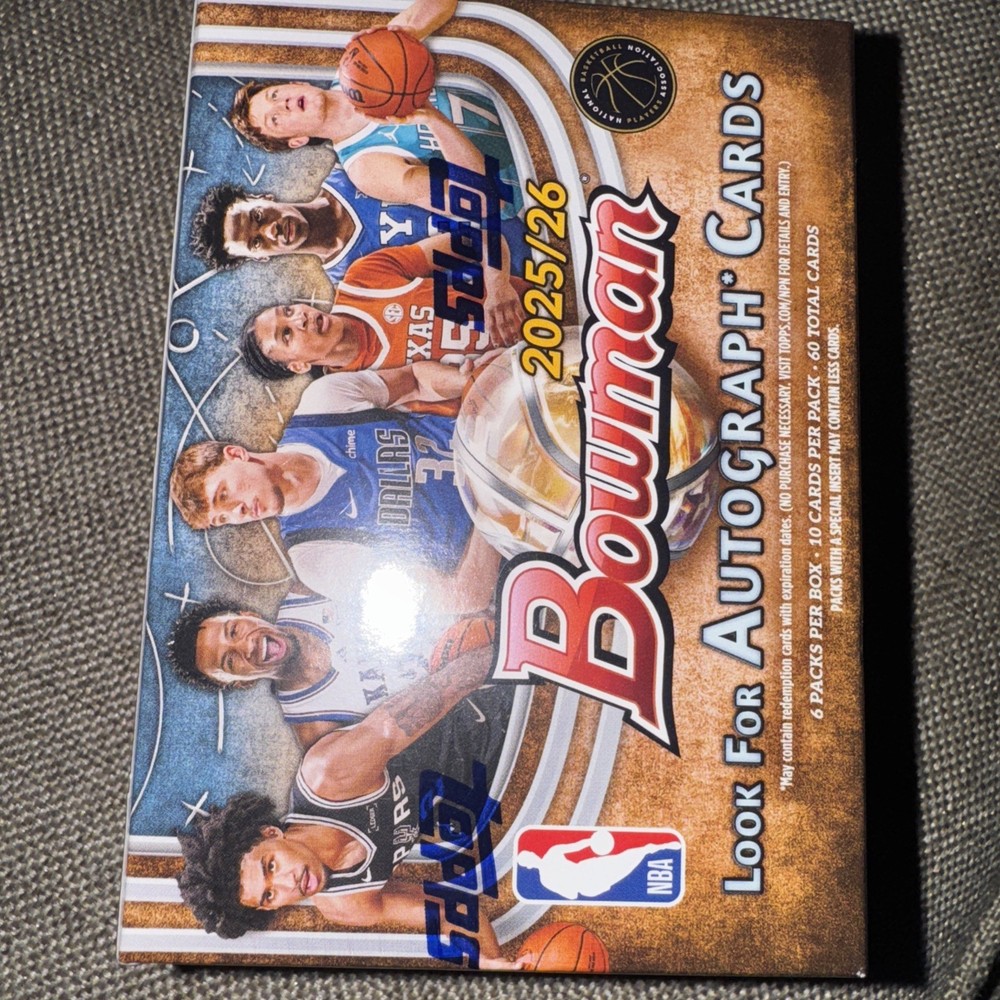 2025/26 Bowman basketball Value Box