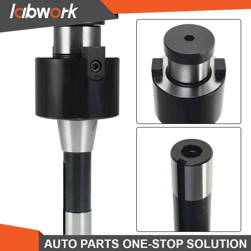 Labwork 1-1/2" R8 Shank Shell Milling Arbor Adapter Holder