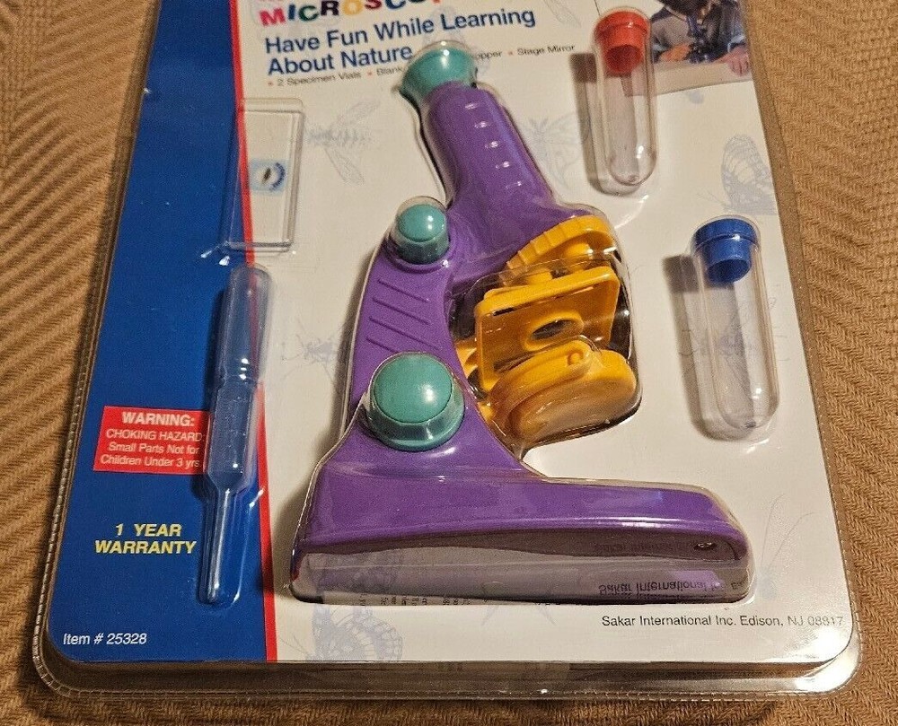 Vintage Sakar My First Microscope