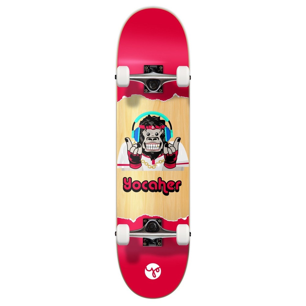 Graphic Skateboard 7.75" Complete - Chimp Series - Hear No Evil