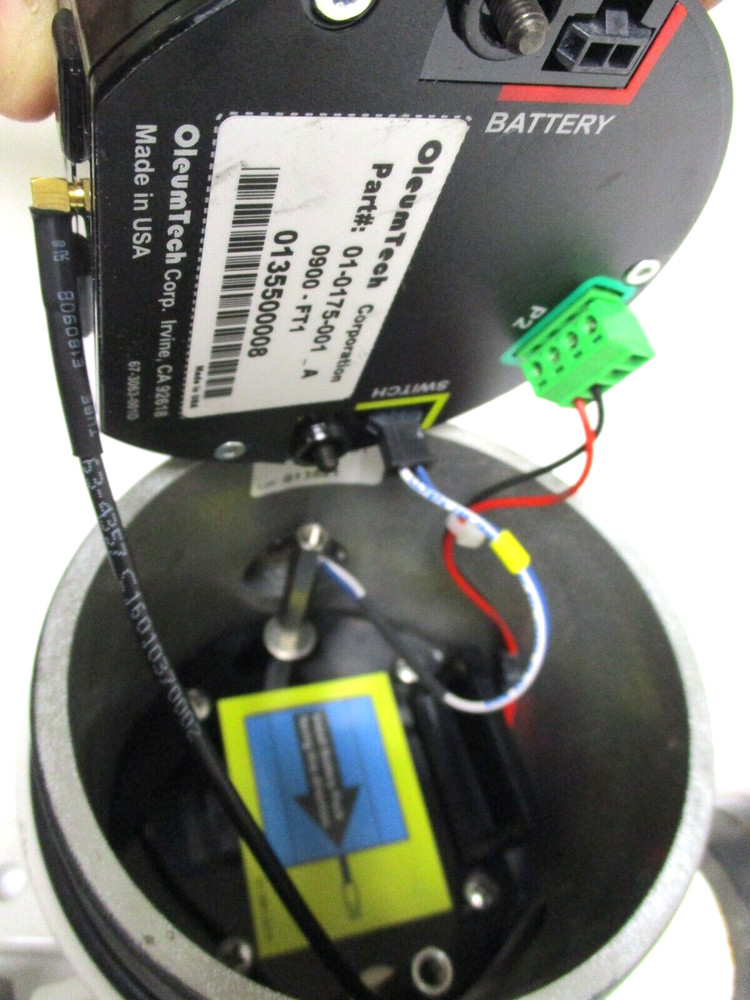 OLEUM TECH, WT-0900-FT1, WIRELESS FLOW TOTAL TRANSMITTER, CLEAN - USED