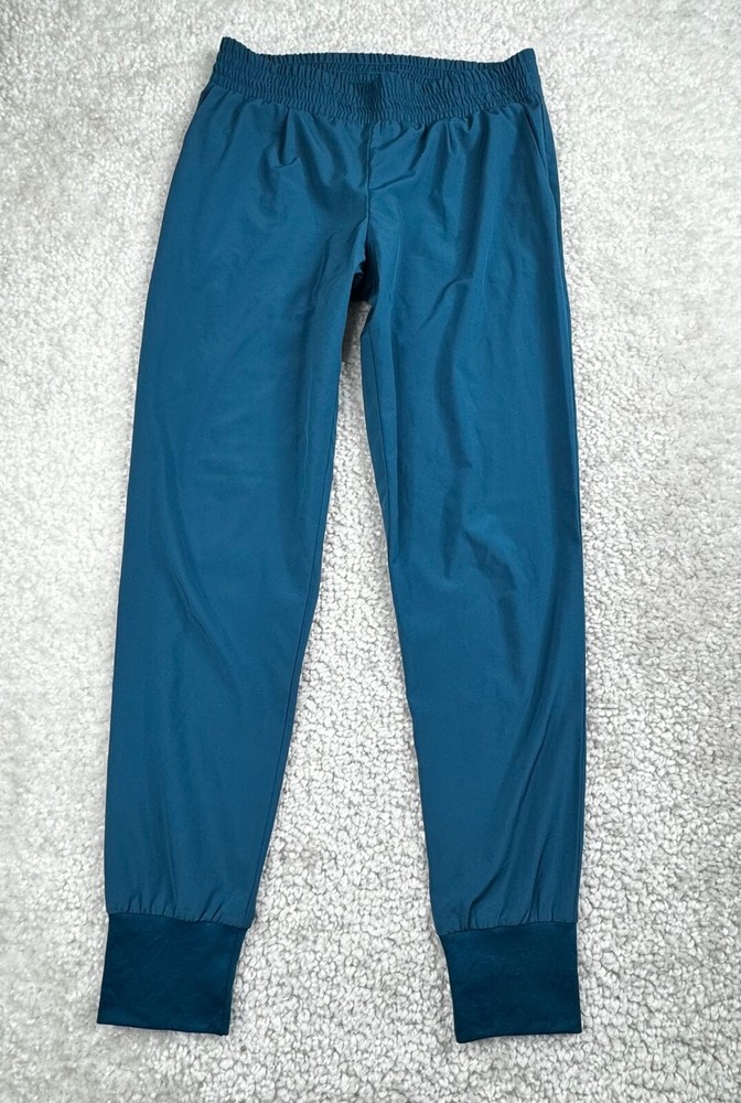 WAYF Teal Blue Joggers Womens Small