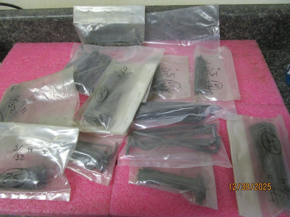 Qty (250+) Allen Wrenches