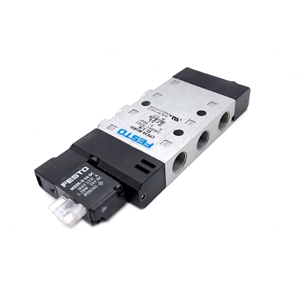 New In Box FESTO CPE14-M1BH-5L-1/8 196941 Solenoid Valve US Stock