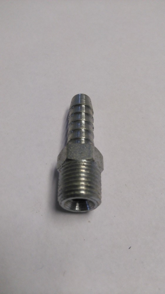 THREADED AIR CONNECTOR WITH HOSE TAIL END ADAPTOR - 5/16" BORE, 5 PACK