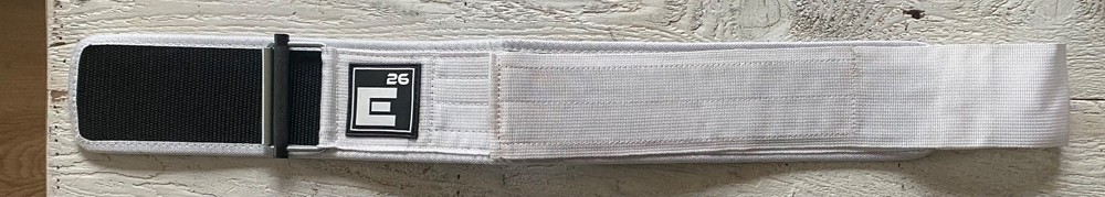Element E26 Self Locking Weightlifting Belt : White XS
