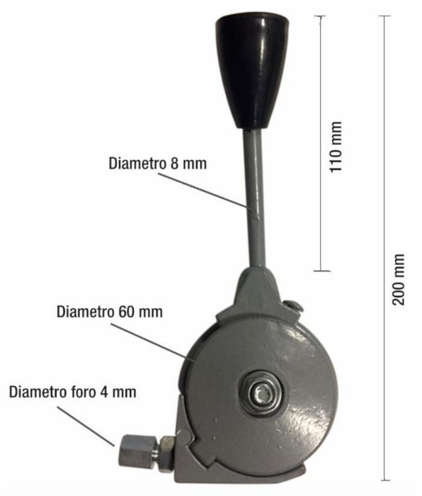 Accelerator Lever Tractor Left Aluminum
