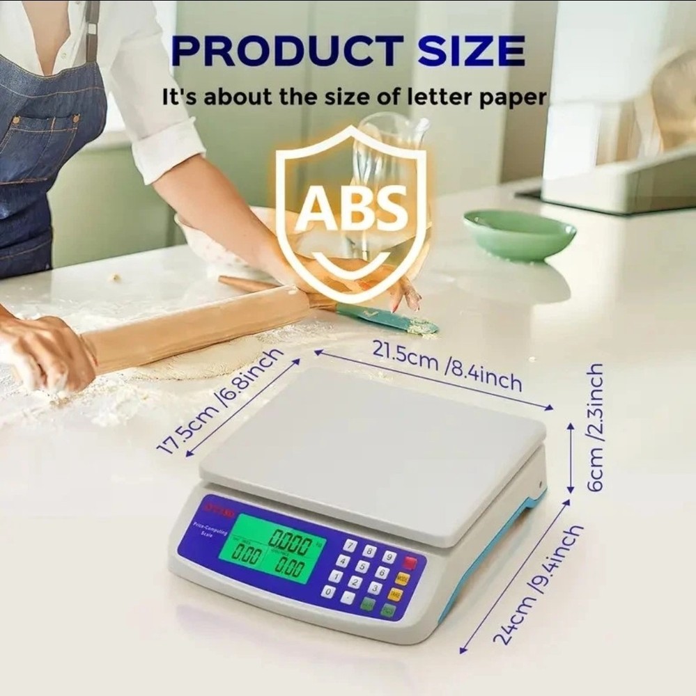 Mini Electronic Price Computing Scale 30Kg DT-580 battery powered