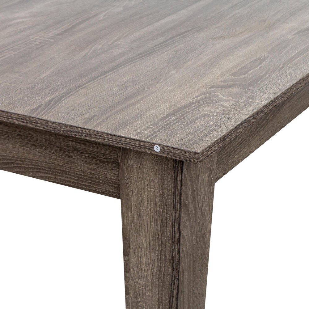 Dining Table , 106.3 in Large Extendable Kitchen Table