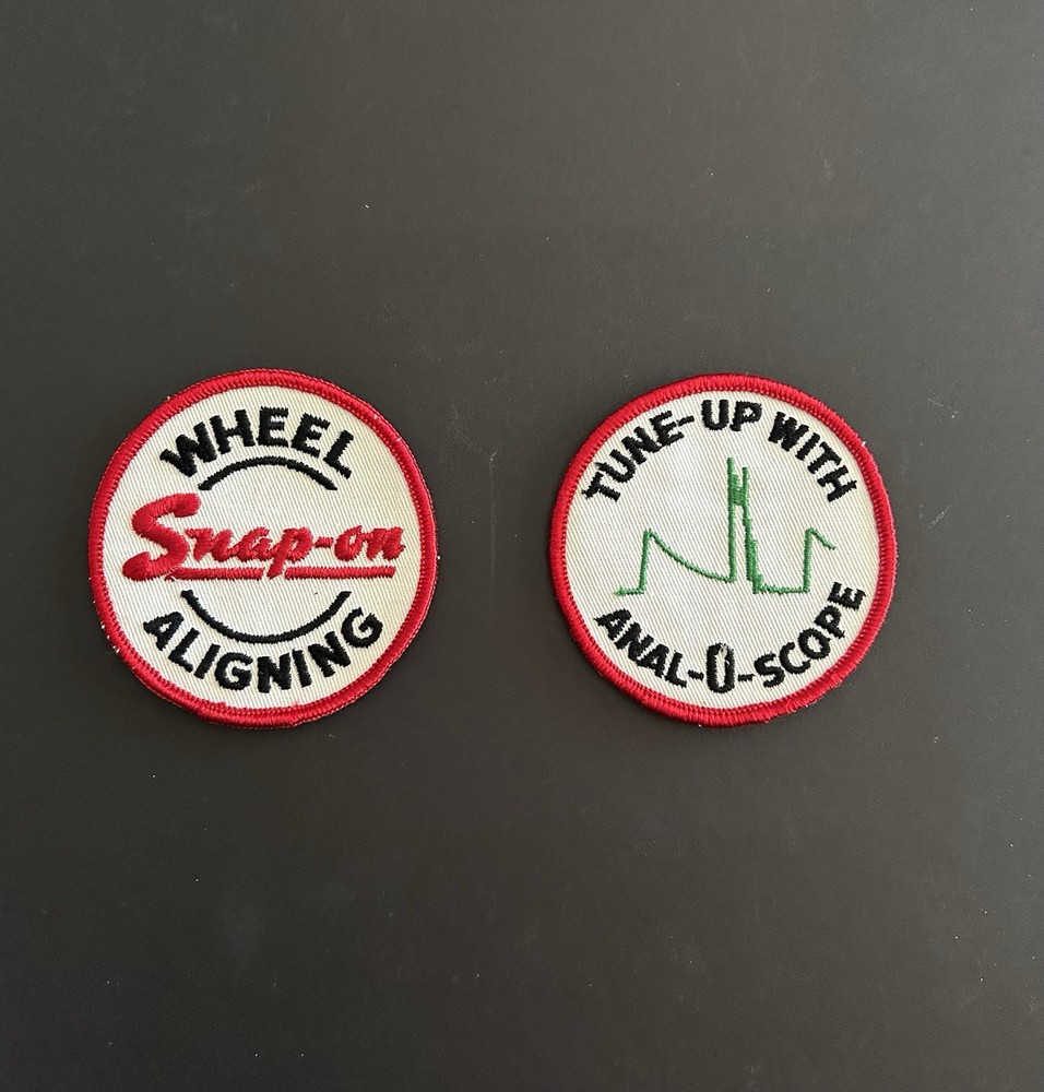 Vintage Snap On Tools Patches