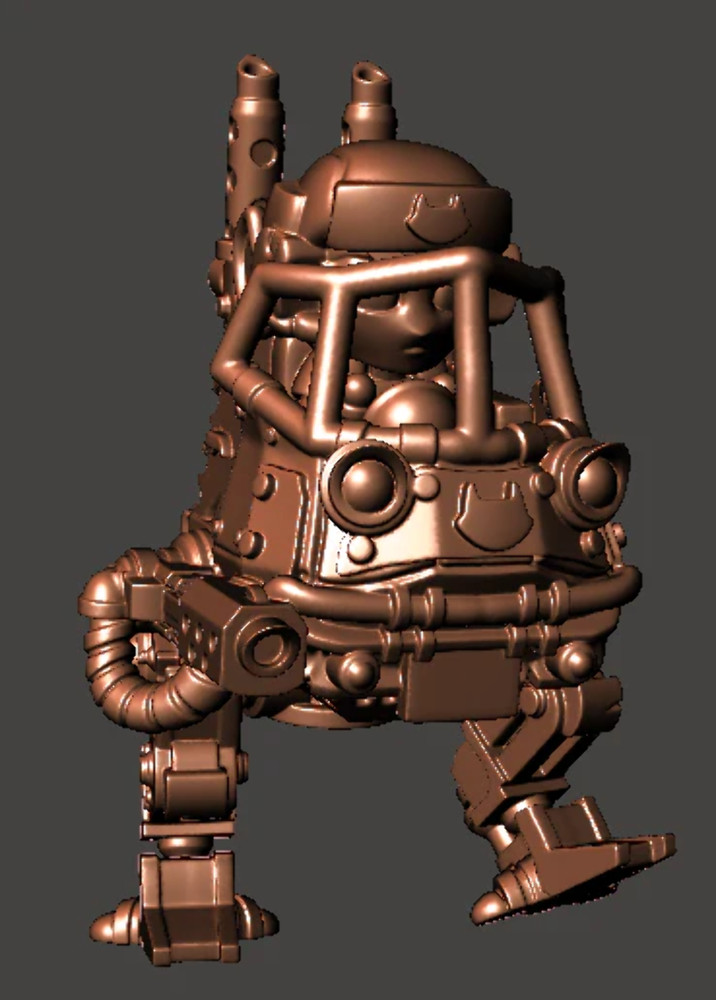 Chibi Mechanicute - Jerry