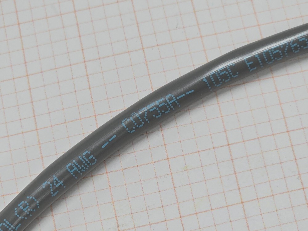 Carol C0755A 24/9C Shielded Tinned Communication/Computer Cable Riser Gray /50ft