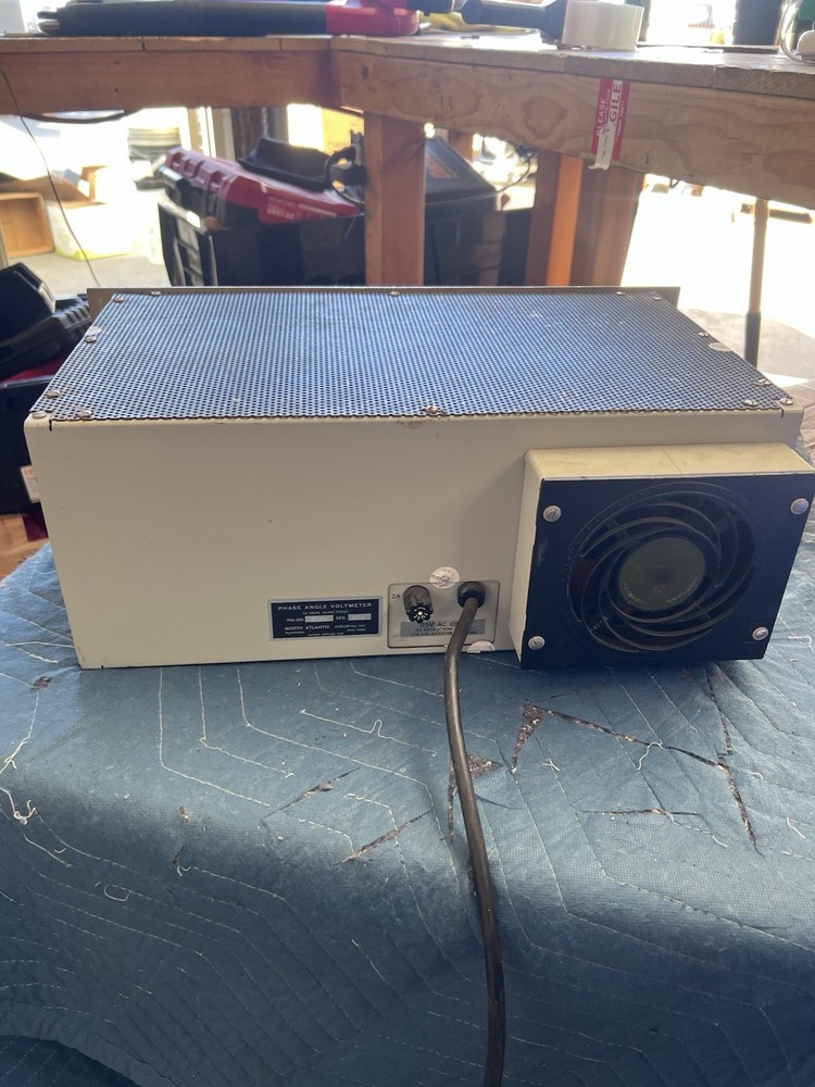 North Atlantic 301 Phase Angle Voltmeter AS IS