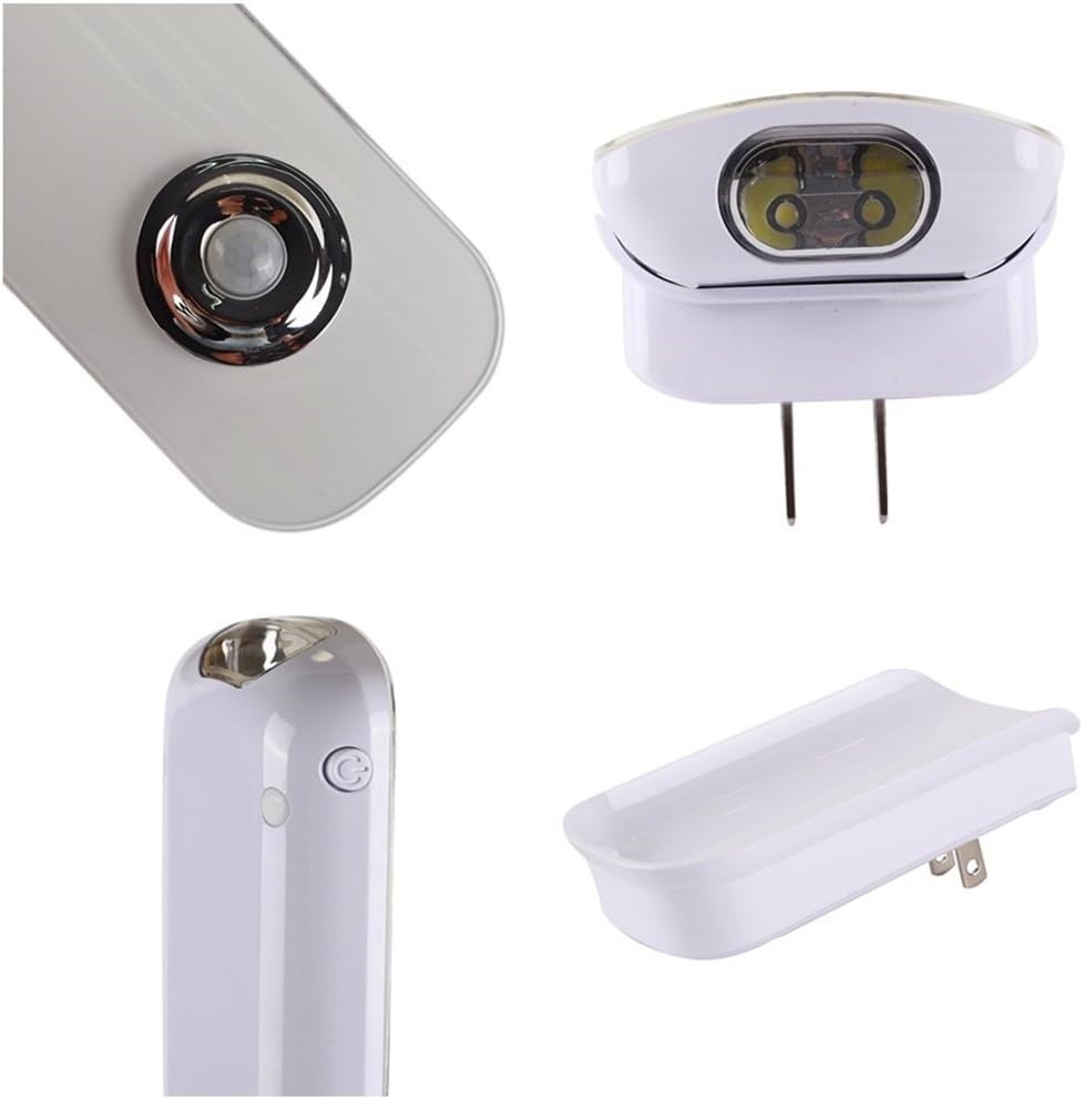 2 Pack LED Night Light Flashlight Motion Sensor Cut Light 3-in-1, Rechargeabl...