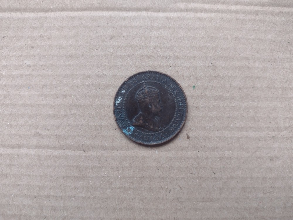 VINTAGE CANADA ONE CENT COIN