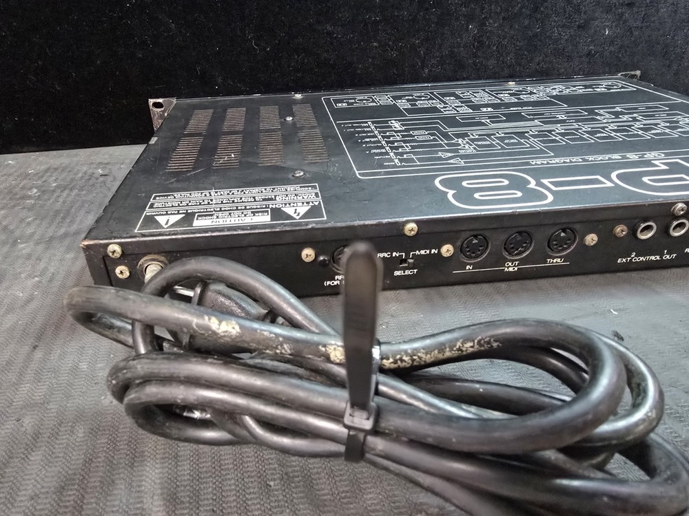 Roland GP-8 Guitar Effects Processor Multi Effector Rack Unit Used