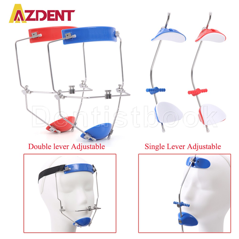 Dental Orthodontic Forward Pull Headgear Double/Single Lever Adjustable