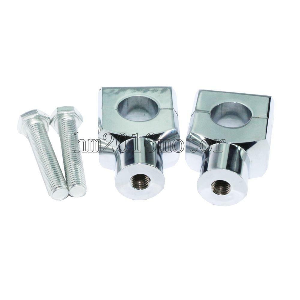 1" Motorcycle Handlebar Risers For Harley Dyna Softail Deluxe Deuce Custom