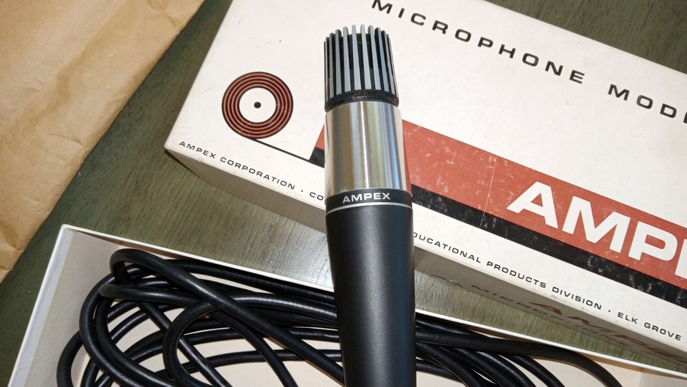 Ampex Model 3001 Microphone looks hardly used