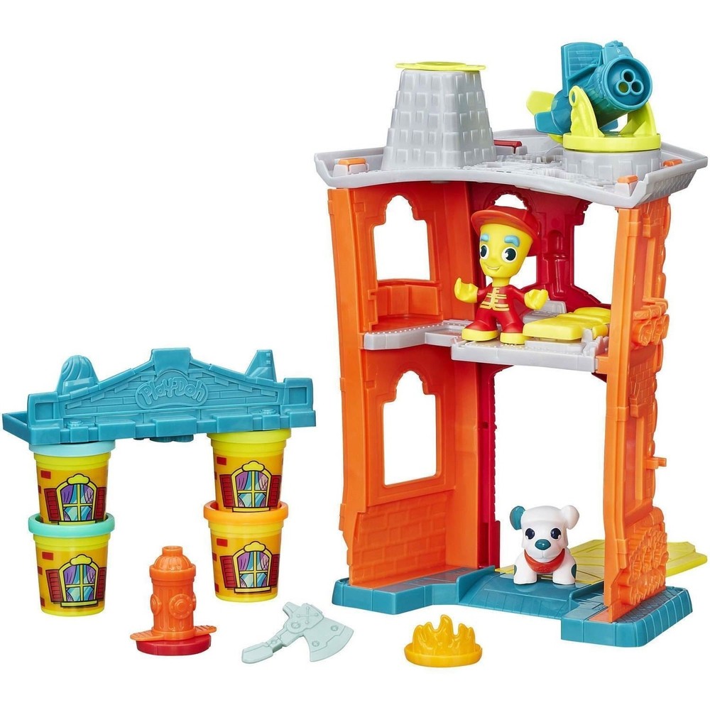 Play-Doh Town Firehouse Modeling Compound Playset