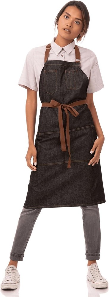 Unisex Memphis Bib Apron