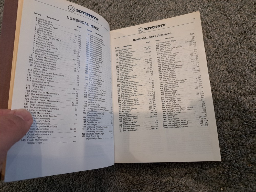 Mitutoyo Measuring Instruments Catalog No. 5000 Precision Tools