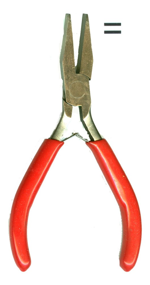 JSP®ECONOLINE PLIER FLAT NOSE/LA