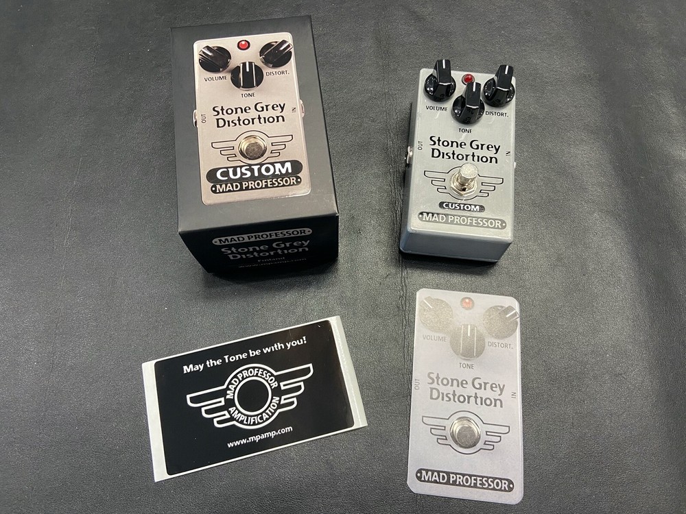 Mad Professor Stone Grey Distortion Custom Modernized Mod  Limited Edition New!