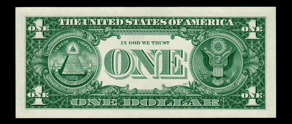 Double Error 1963 Star $1 Federal Reserve Note Uncirculated