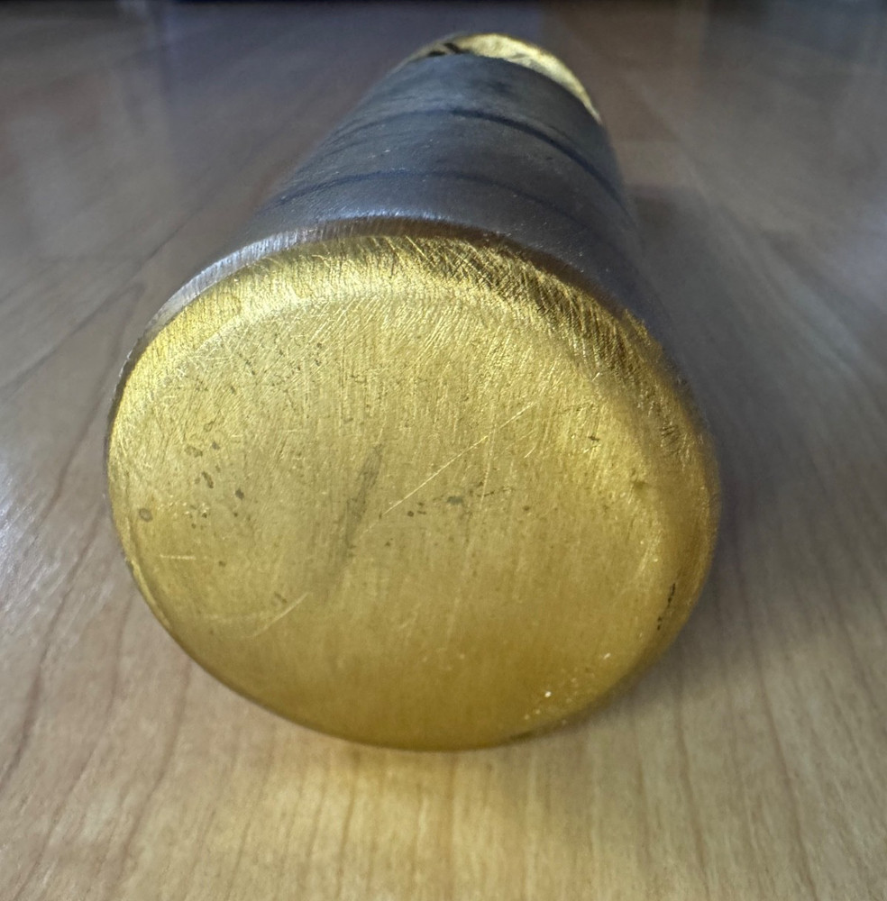 Unique Solid Brass Drift / Setting Hammer 6.5 lb Head American Hickory Handle
