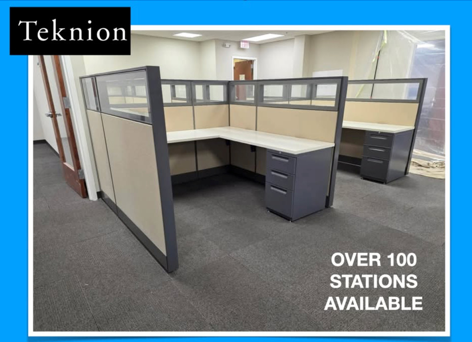 Teknion Cubicle Workstations