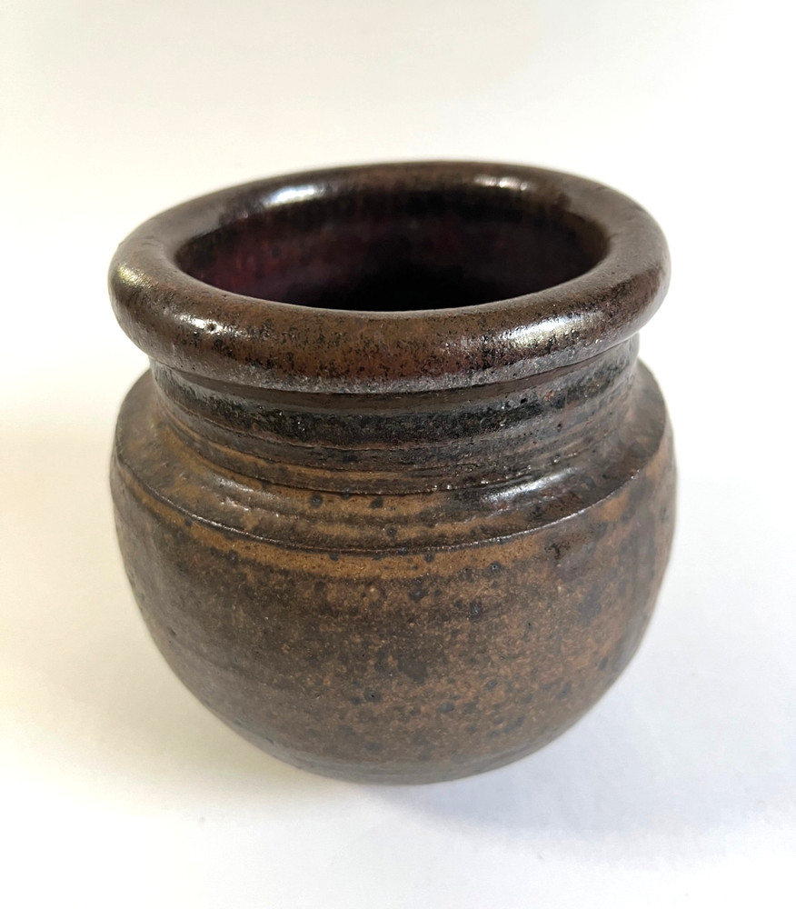 Vintage Philip Capuano Studio Pottery Stoneware Planter 5"