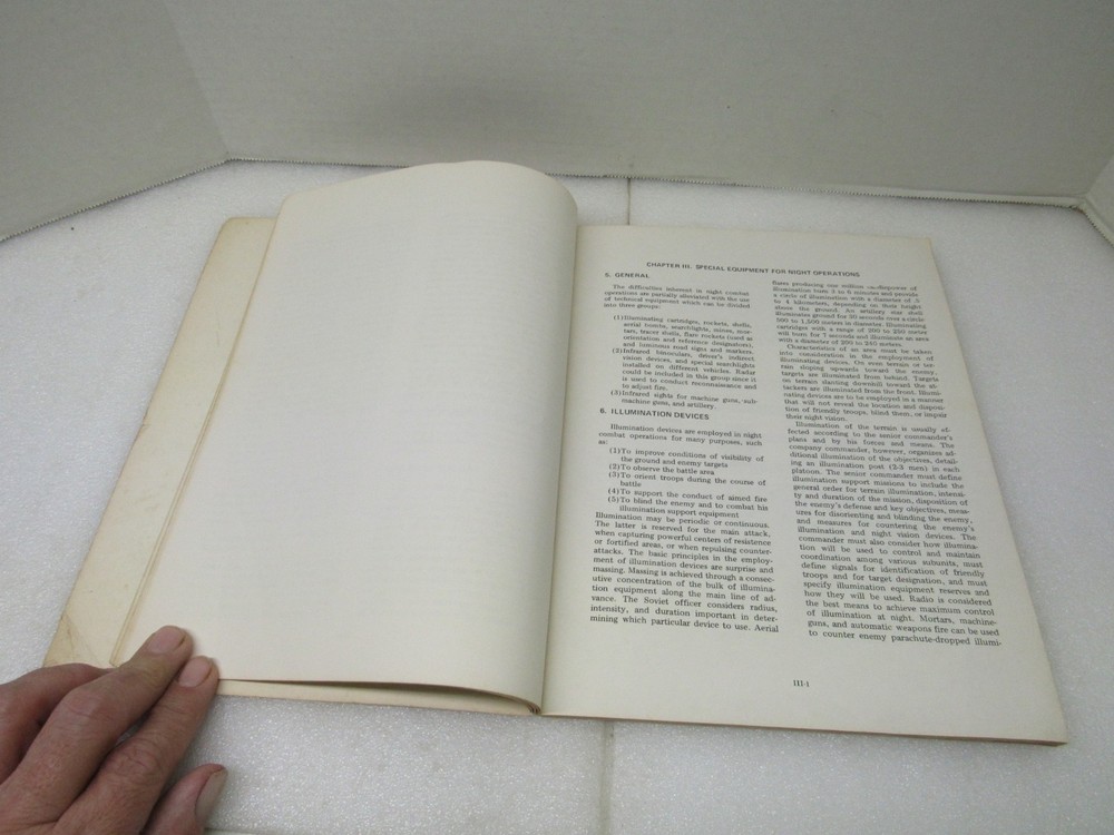 Defense Intelligence Report Of Soviet Ground Forces Night Operations 1976