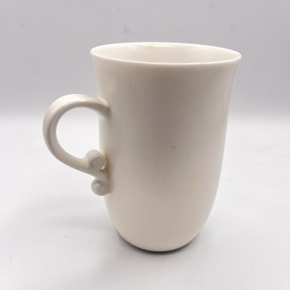 Teavana Tea Cup Floating Flower Pattern Fine Porcelain - Mug Only