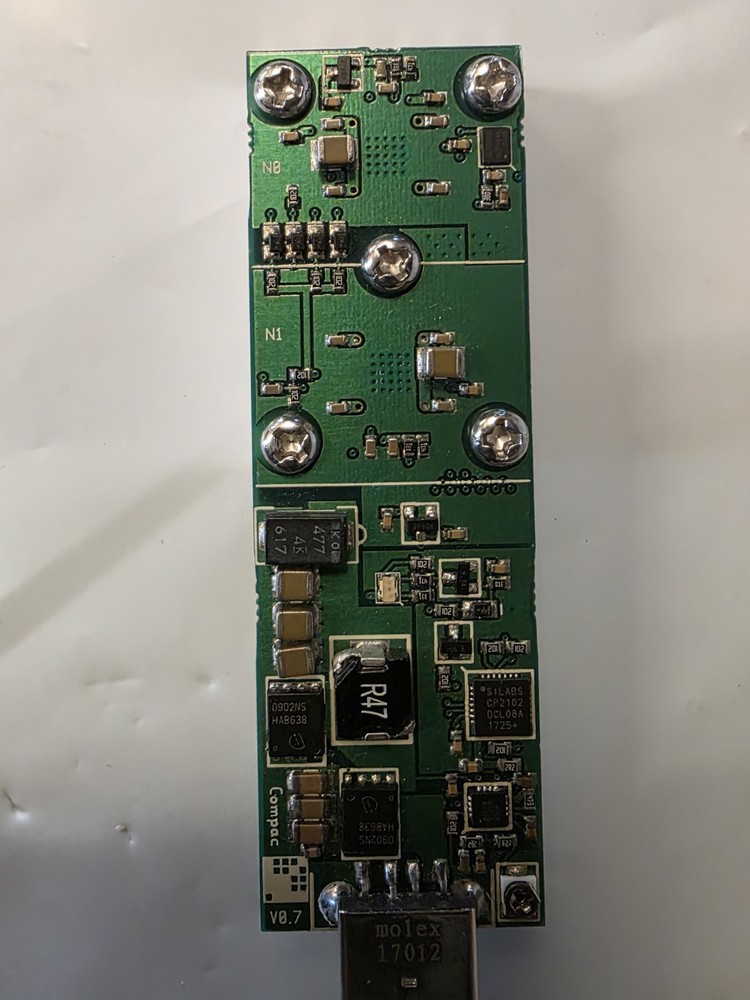 USB Miner Board w/ Heatsink – 2PAC Marked PCB – Untested