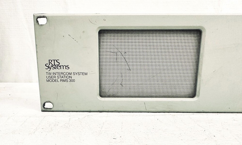 RTS Systems TW Intercom System RMS300 User StationRack Mount Speaker