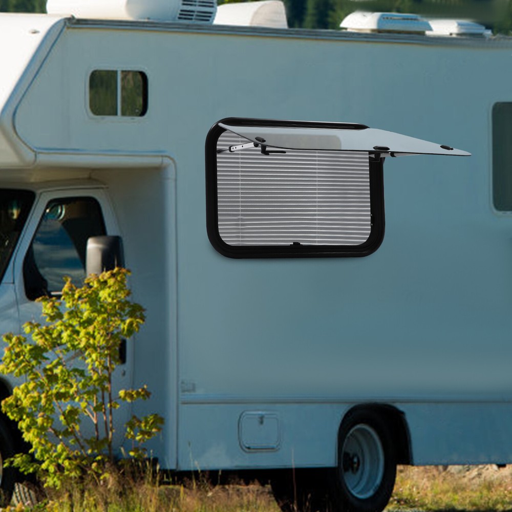 RV Push Out Window Exit Window Trailers Vans Trucks Rectangular Venting Window