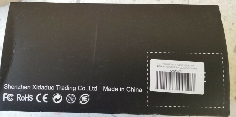 Virtual Reality Headset with Bluetooth Remote Controller