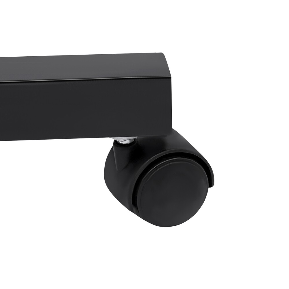 C-Shaped Side Table Adjustable, Height Adjustable C Table with Wheels