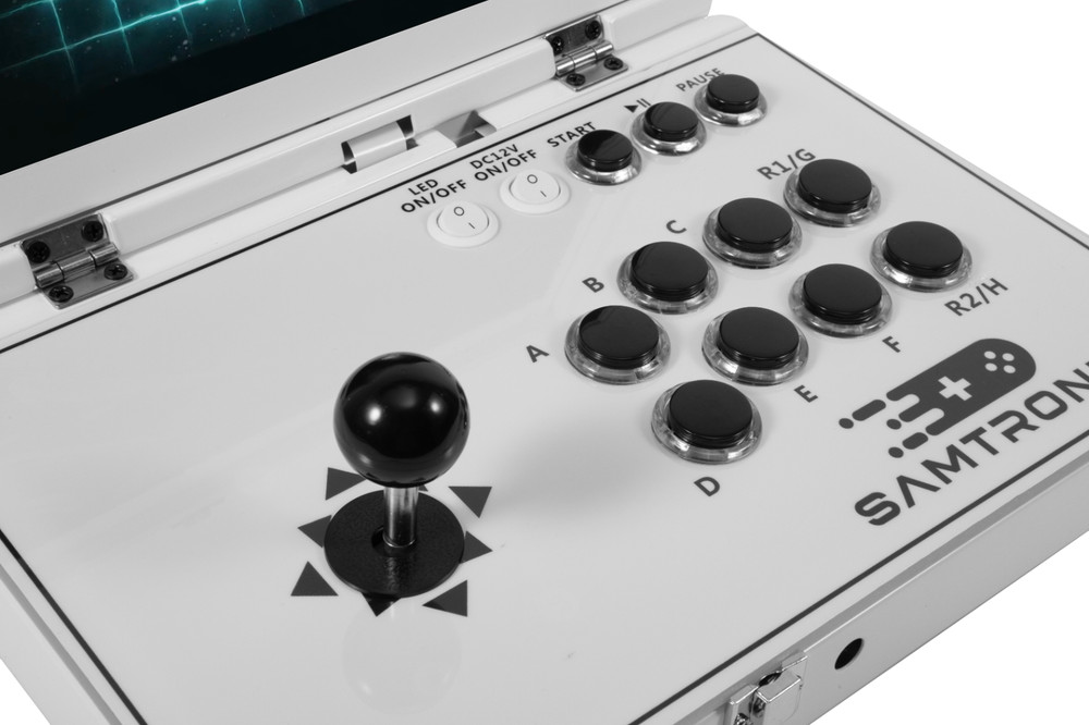 samtronic Folding 14" Game Console (white)5000 games