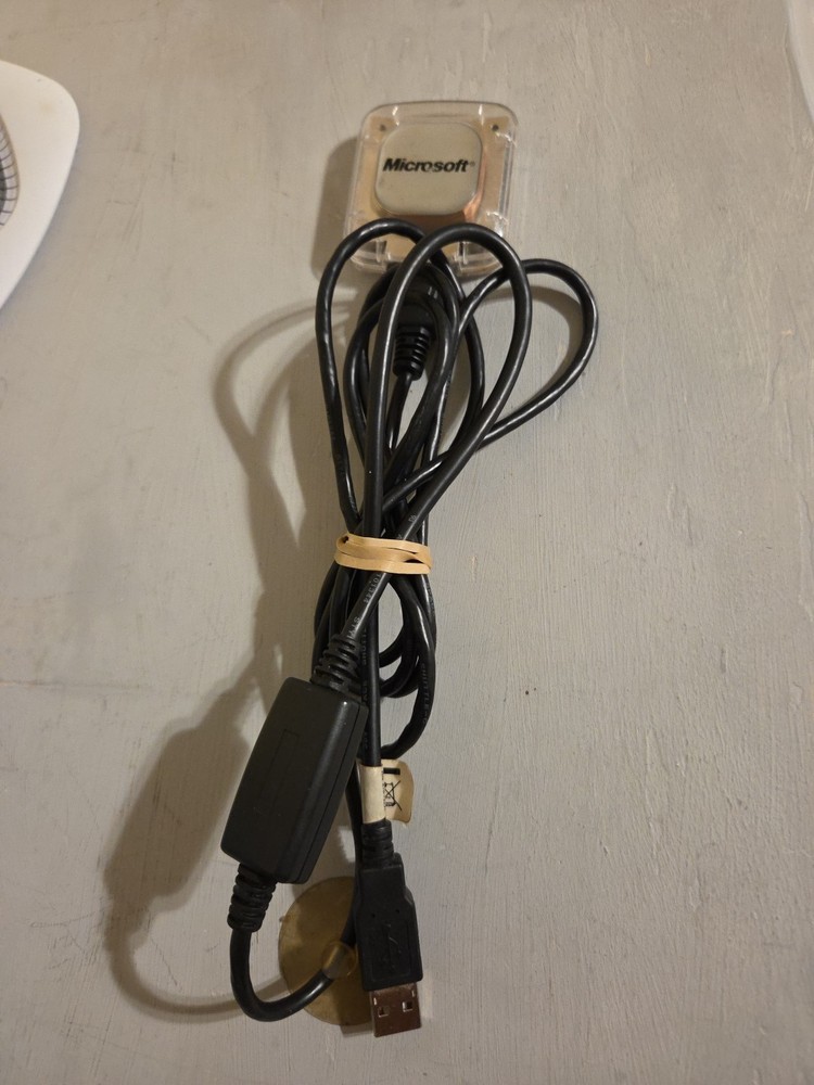 Microsoft GPS-360 GPS Receiver with 6 Ft USB Cable - Pharos - Tested