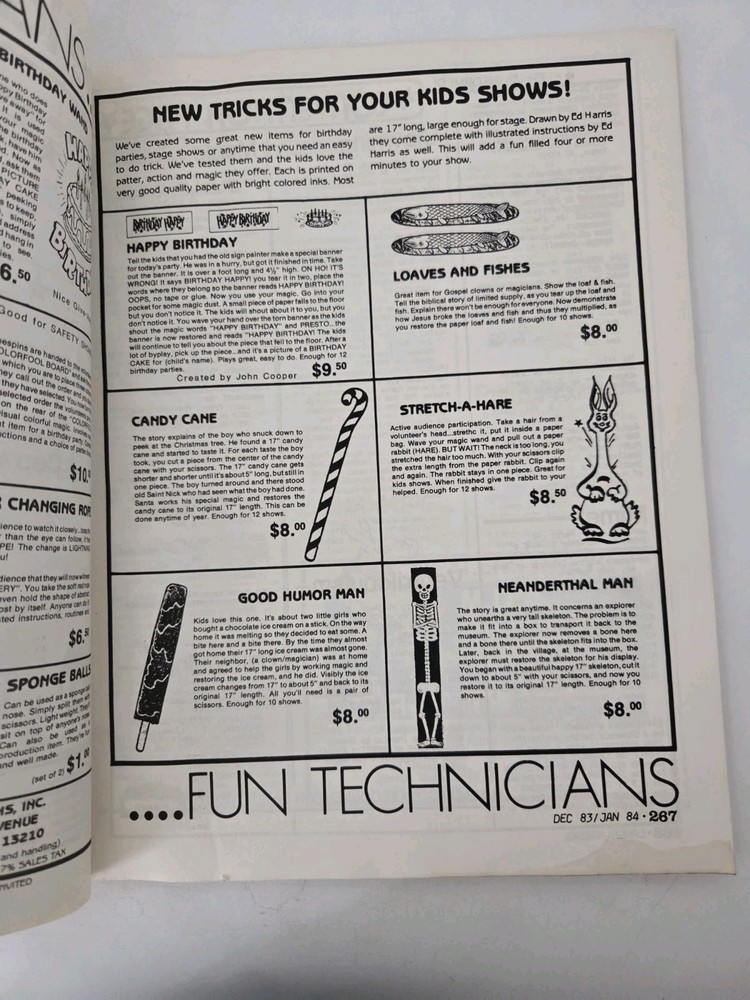 The Laugh Makers Magazine 1984 Issue
