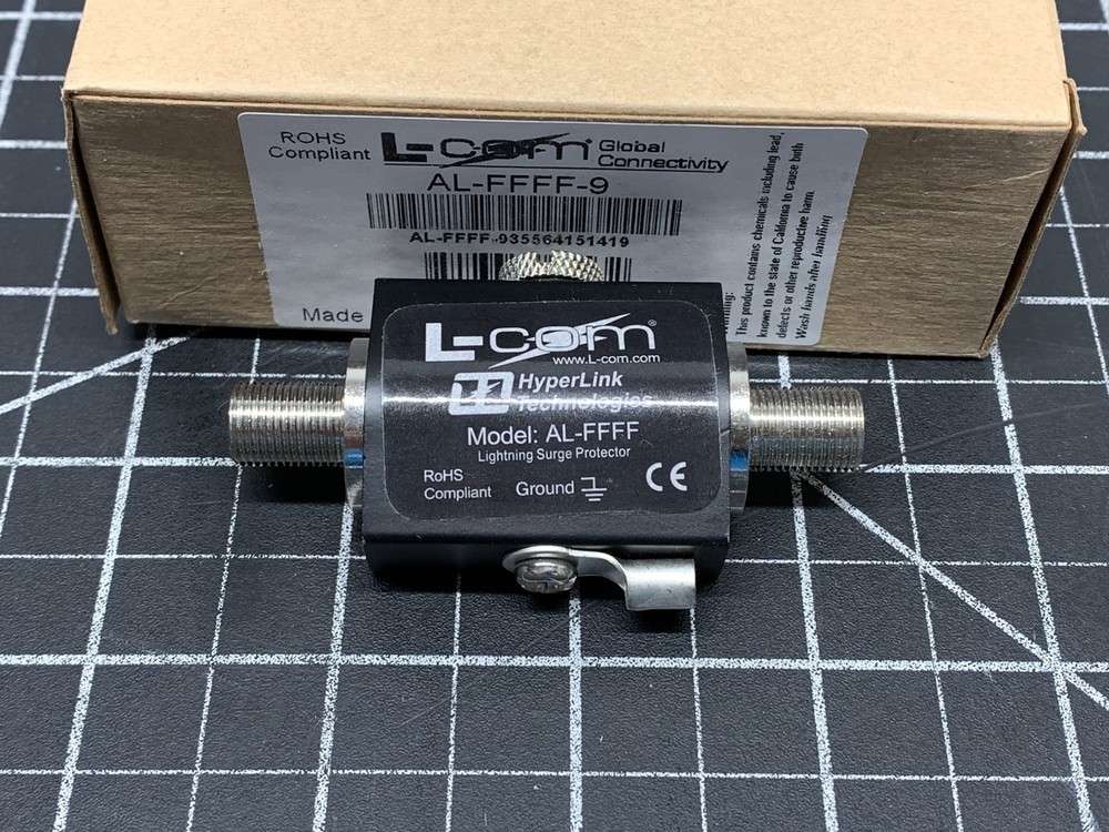 L-COM HyperLink Technologies AL-FFFF-9 Lightning Surge Protector | #R540