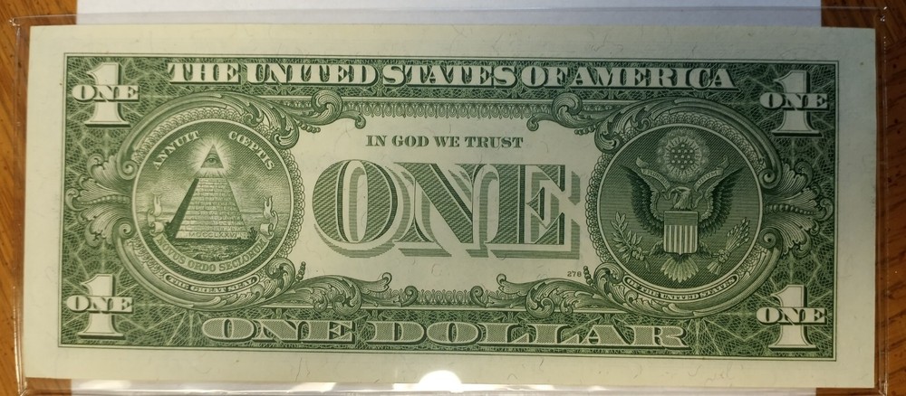 1957 1$ Silver Certificate with Ivy Baker Priests' Autograph